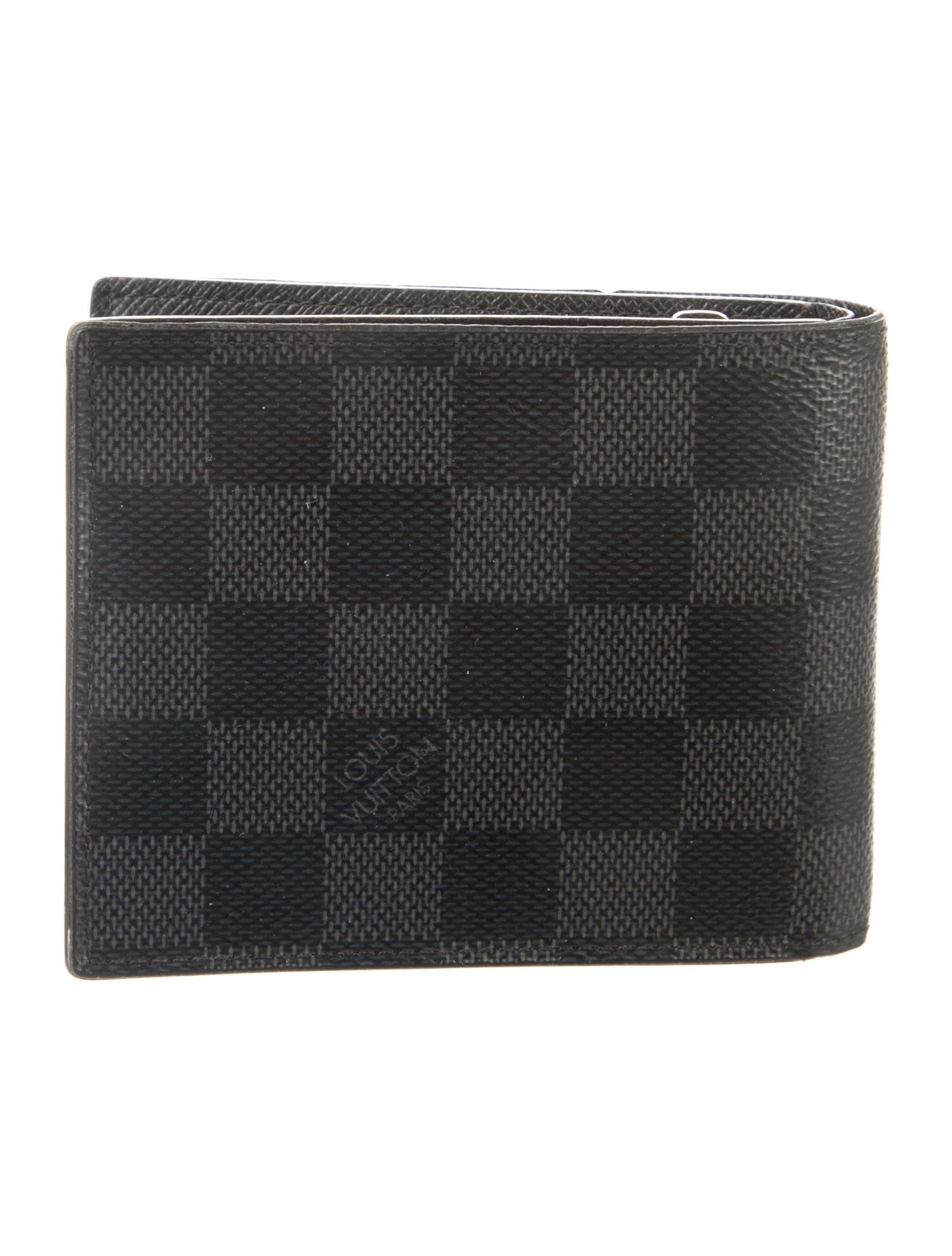 Louis Vuitton Damier Graphite Pattern Coated Canvas Bifold Wallet
